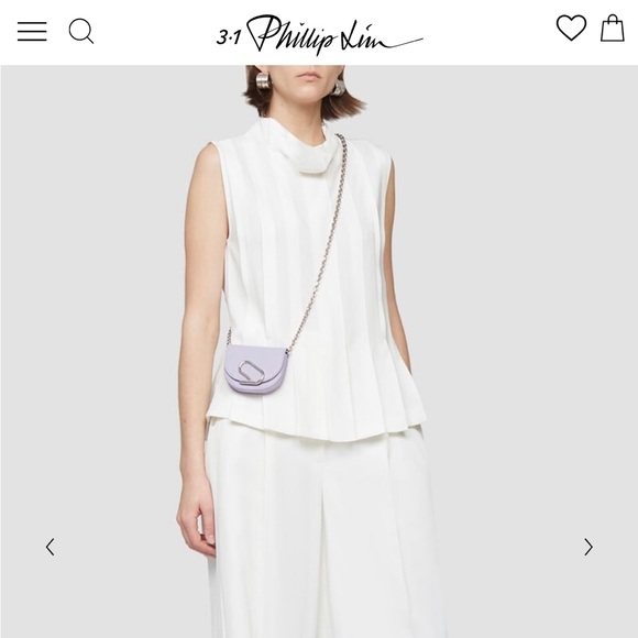 (SOLD) 3.1 Phillip Lim Alix Mini Cardcase (with strap) 💜 - Picture 4 of 5